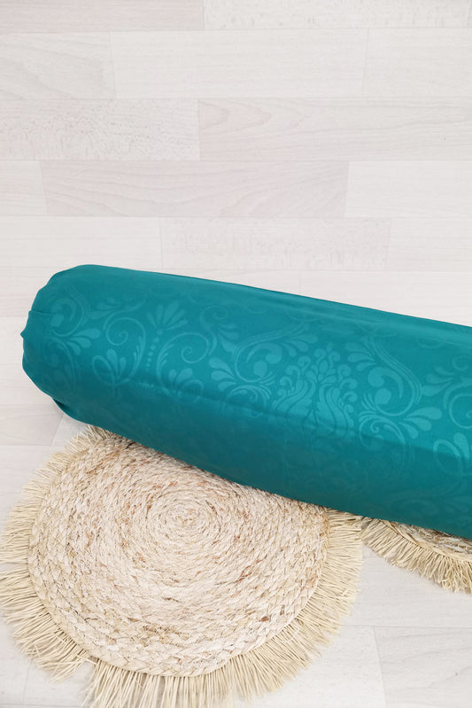 Kussensloop voor bantal guling, turquoise